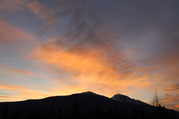 Fototapeta premium Sky Alive, Jasper National Park, Alberta
