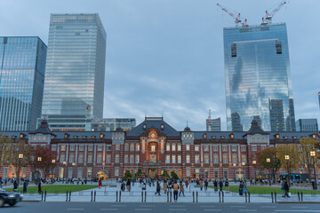 東京駅の風景