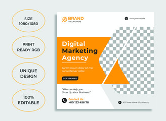 Corporate social media post design