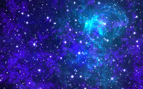 background with stars
