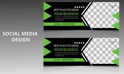 Creative social Media poster design,Vector illustration Design Template