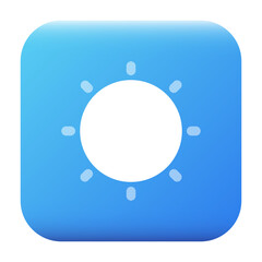 brightness icon illustration