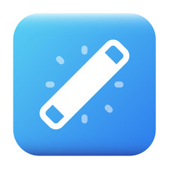 fluorescent light icon illustration