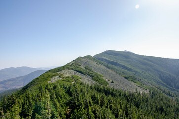mountains in the mountains