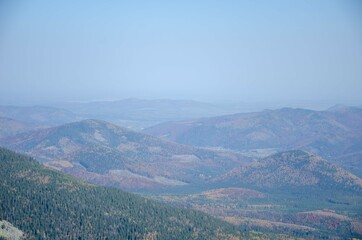 Naklejka premium mountains in the mountains