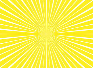 Sunlight abstract background. yellow color burst background.
