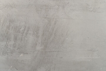 Cement concrete wall background. Gray stone texture and untreated wall surface before finishing.