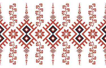 Ethnic Print Fabric Pattern Geometry seamless ornament for ceramics, wallpaper, textile, web, cards.