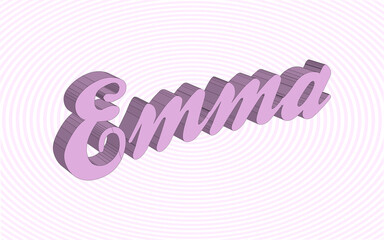 Baby Girl Name Emma