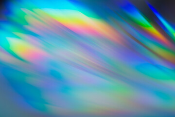 Obraz premium Colorful reflections of CD