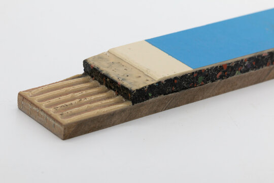 representation of floor insulation in layers