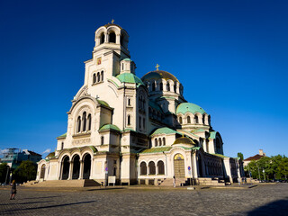 Fototapeta na wymiar Alexander Nevski cathedral