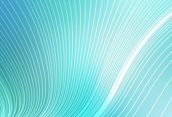 Light Green vector layout with flat lines.