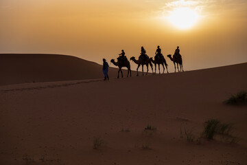 Fototapeta na wymiar Overlanding adventure in Morocco