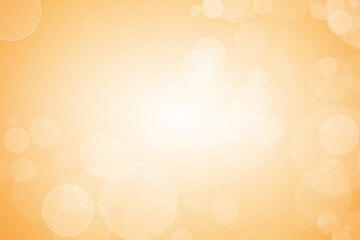 White Glitter Vintage Lights on Orange Texture Background. White Bokeh. Defocused, Celebration,...