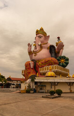 Ganesha in a large sitting position