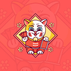 Cat Chinese New Year