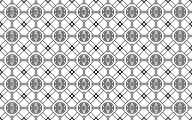 Background template with chinese pattern