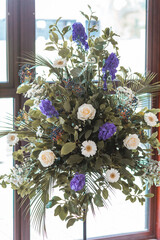 wedding flower display