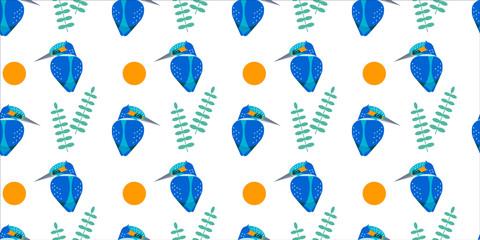 bird seamless pattern