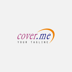 cover me illustration lgoo design