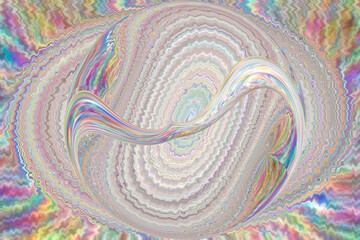 Abstract textured fantasy multicolored glowing background.