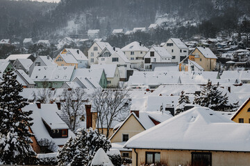 village in the mountains