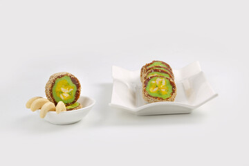 Sweets in Dish, A large variety of indian Mithai