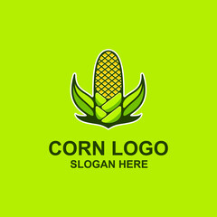Corn Icon Vector Illustration, Logo Design - Vector
