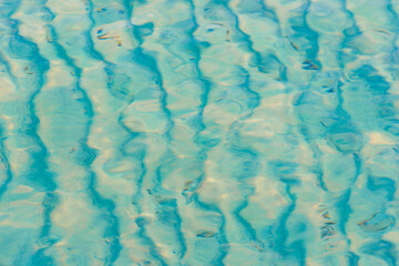 Crystal clear turquoise sea water background