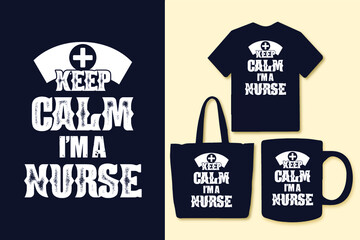 Keep calm i'm a nurse typography nurse t shirt design, Nurse t shirt design, Nurse quotes t shirt, Nurse shirts, Nurse design, Nurse trendy t shirt, Nurse vintage t shirt, Nurse typography t shirts,