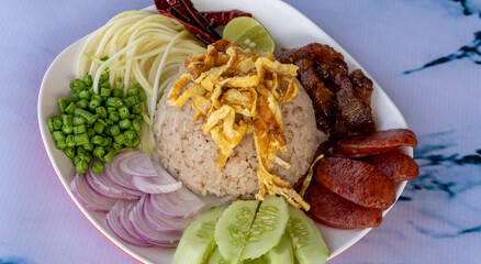 Thai Food Mixed Dishes 