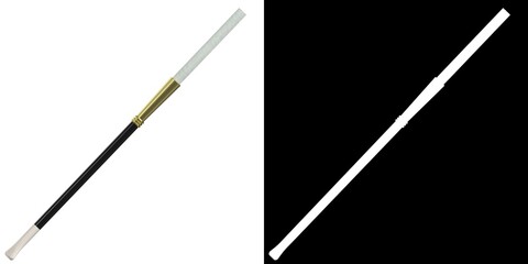 3D rendering illustration of a cigarette holder