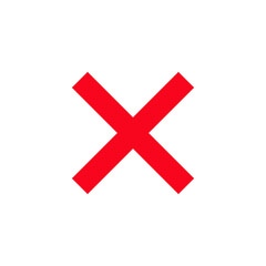 Red cross sign / rødt kryds, Vector