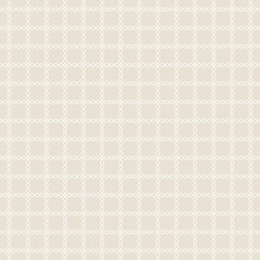 Tiled background image with simple decorative ornament on a beige background for your design projects, seamless pattern, wallpaper textures with flat design. Vector illustration