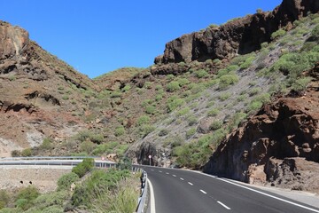 Road in Gran Canaria