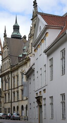 Fototapeta premium Historische Bauwerke in der Hanse Stadt Bremen