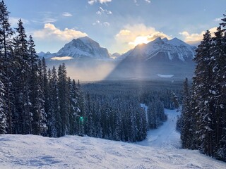Piste de ski au Canada