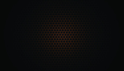 Hexagon Dark Background Vector. dark wallpaer. haxagon texture