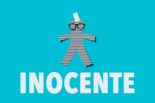word innocent in spanish and paper man doll