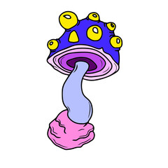  Vector children's design ,for a postcard banner sticker.Magical and fabulous hornbeams