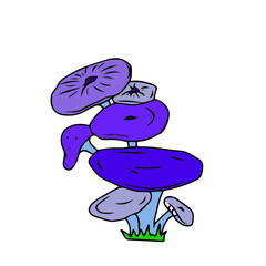  Vector children's design ,for a postcard banner sticker.Magical and fabulous hornbeams