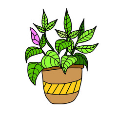 Vector children's design ,for a postcard banner sticker,