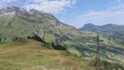 la Clusaz, randonn&eacute;e autour du col des Aravis, 