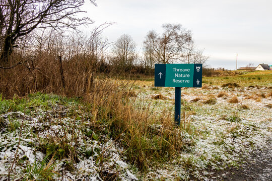 National Trust for Scotland, Welcome to Threave Nature Reserve sign