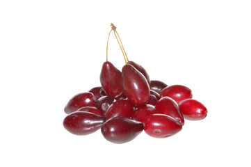 summer berry isolated on white background