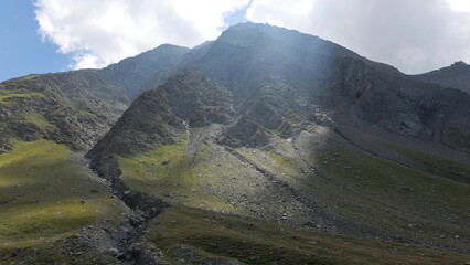 massif des écrins, randonnée au lac du Goléon