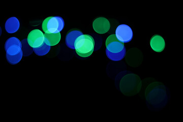 a color light bokeh overlay texture background