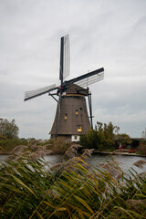 Kinderdijk windmills in Netherland holland