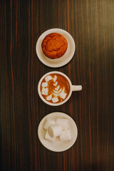 Comida y bebida cafetería